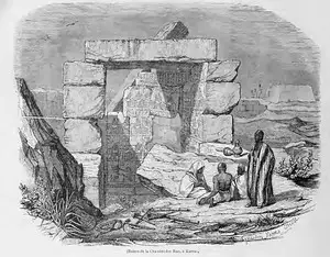 Karnak king list in a newspaper 1846 (1)