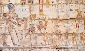 Medinet Habu king list photo 2016