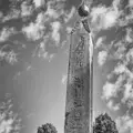 Matteiano obelisk in Villa Celimontana Garden, Rome, Italy