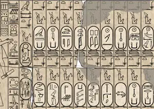 Saqqara king list 2015