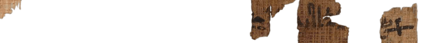 photo of the hieratic text