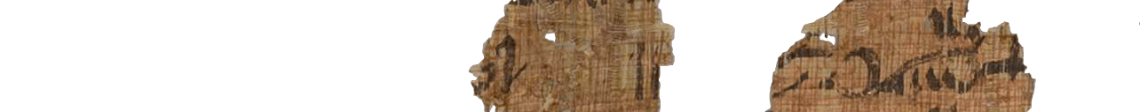 photo of the hieratic text
