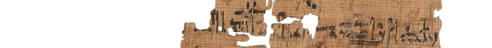 photo of the hieratic text