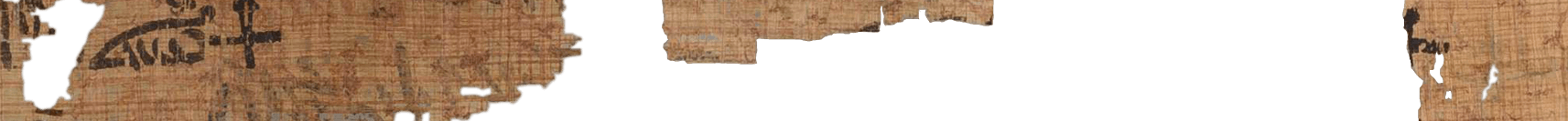 photo of the hieratic text