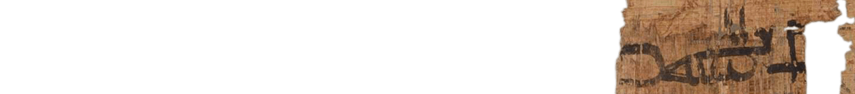 photo of the hieratic text