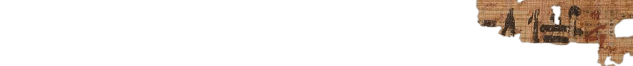 photo of the hieratic text