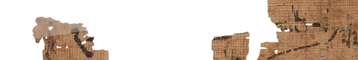 photo of the hieratic text