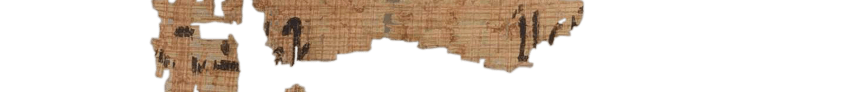 photo of the hieratic text