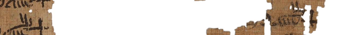 photo of the hieratic text