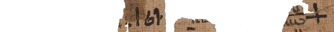 photo of the hieratic text