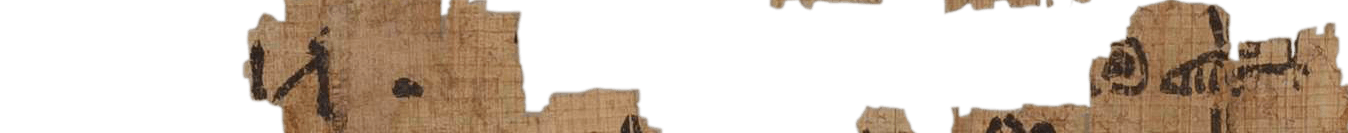 photo of the hieratic text