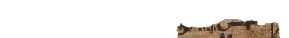 photo of the hieratic text