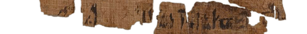 photo of the hieratic text