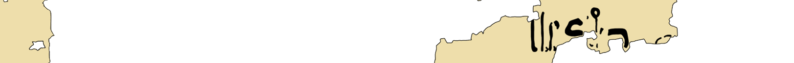 facsimile of the hieratic text