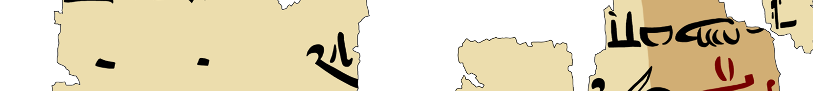 facsimile of the hieratic text