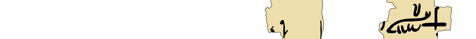 facsimile of the hieratic text