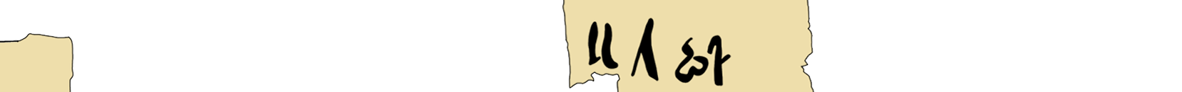 facsimile of the hieratic text