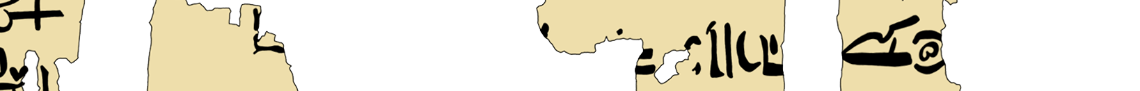 facsimile of the hieratic text